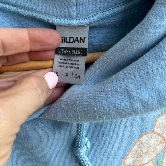 Clare Siobhán Mushroom Hoodie – Official Merch – Sky Blue Size Small - Picture 4 of 10